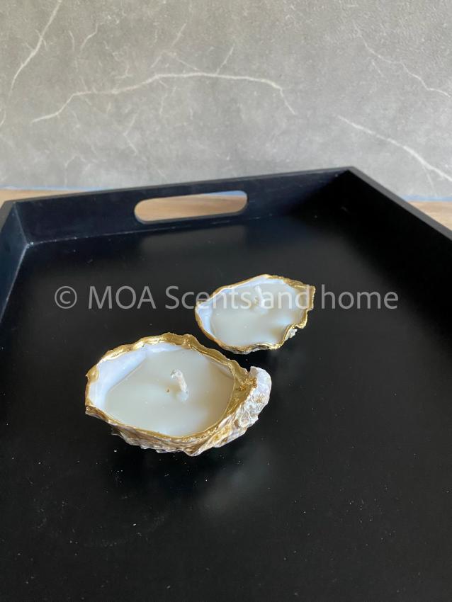 oester gouden rand met kaars oester gouden rand met kaars