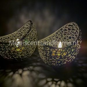 Waxinelichtje draad zwart 3D print