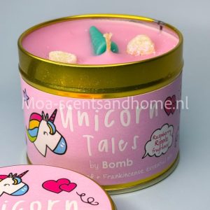 BC Geurkaars in blik "Unicorn tales"