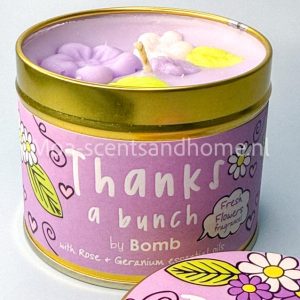 BC Geurkaars in blik "Thanks a bunch"