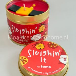 BC Geurkaars in blik "Sleighin'it"