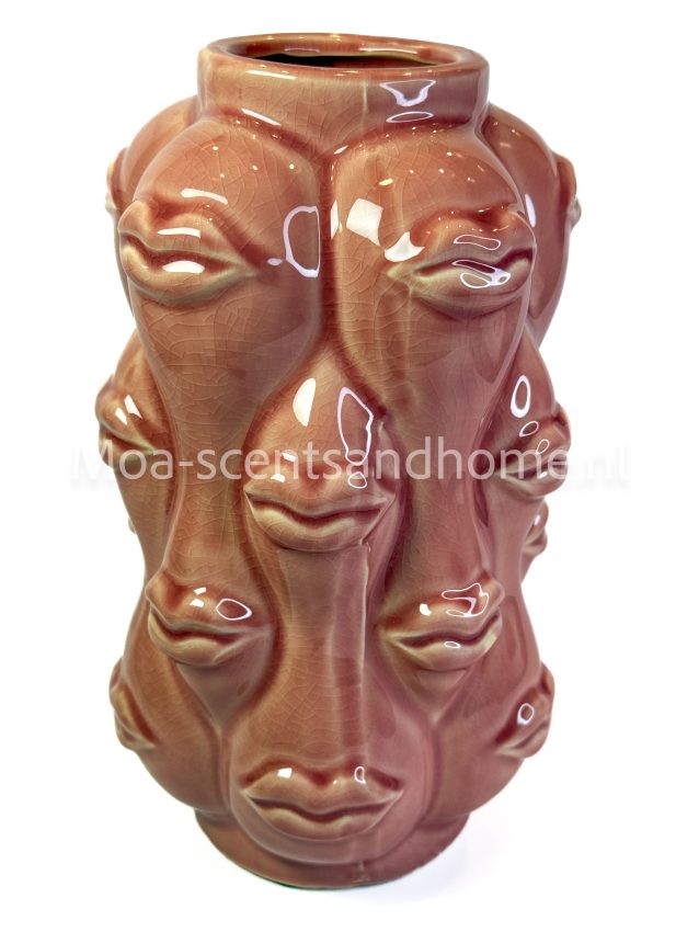 Vaas lippen rose s Vaas lippen rose s