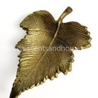 schaaltje blad goud